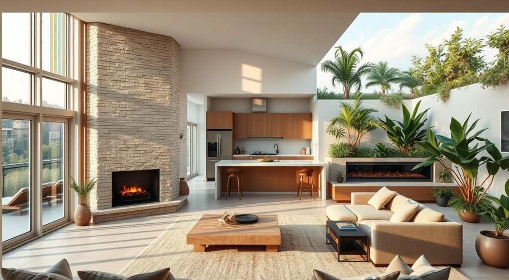 Celebrity home renovation trends showing eco-conscious design Celebrity home renovation trends showing eco-conscious design