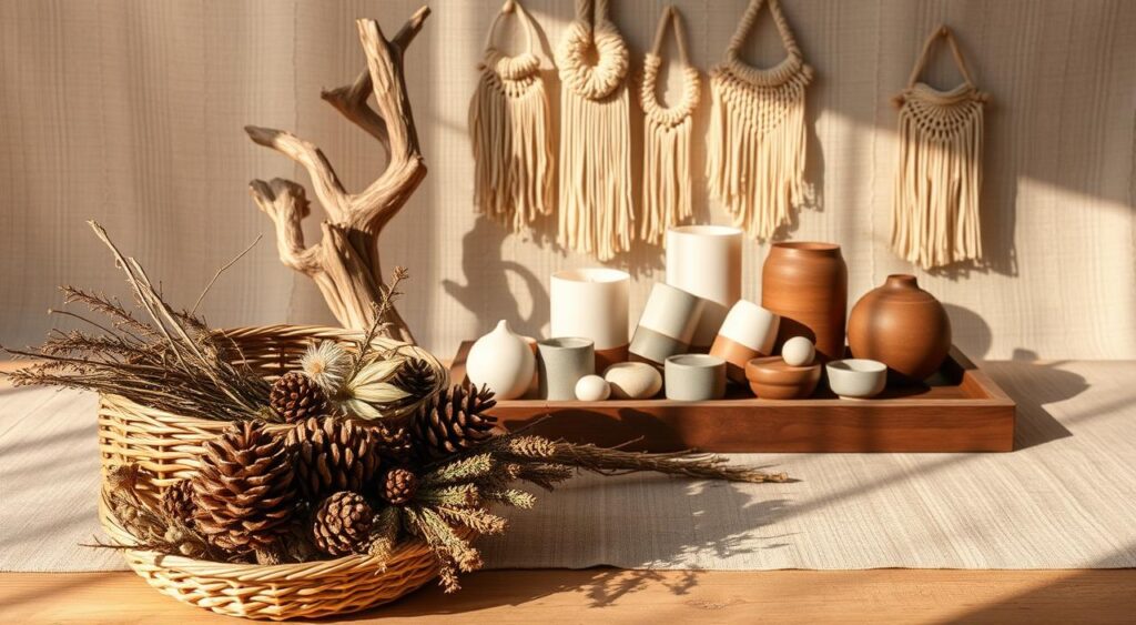 DIY rustic home accents with natural materials DIY rustic home accents with natural materials