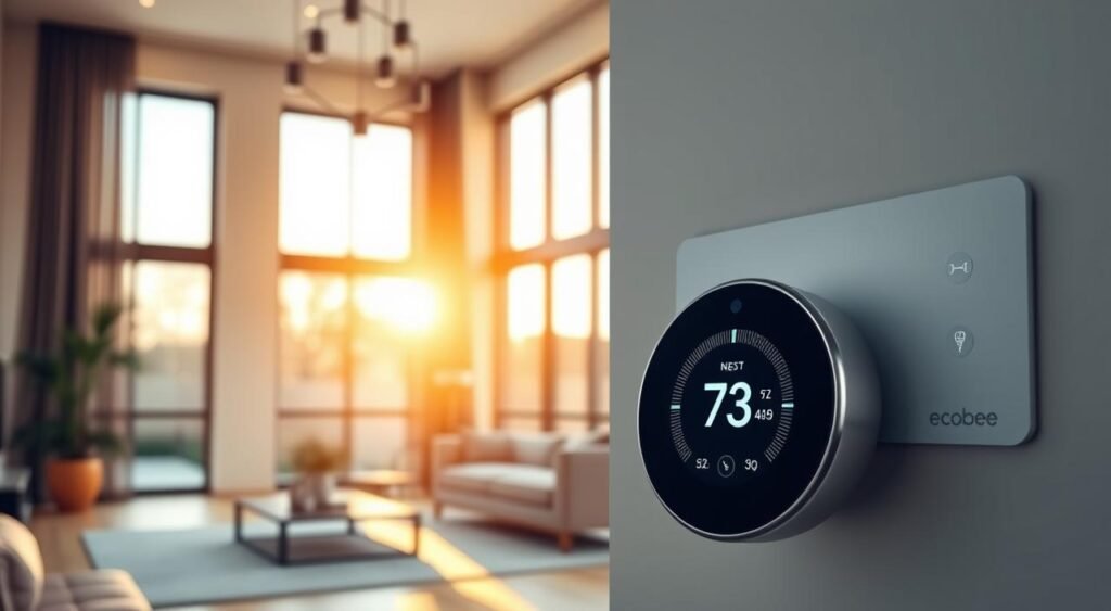 Smart home energy savers like Ecobee and Nest thermostats