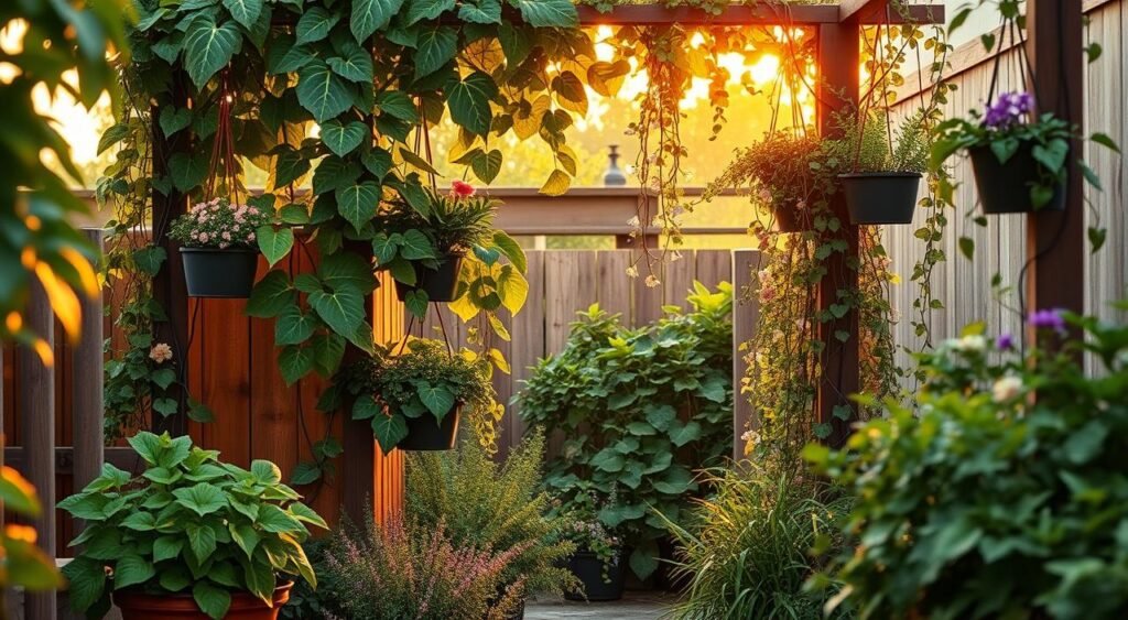 Vertical gardening solutions for small backyards