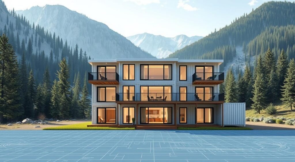 custom container home plans