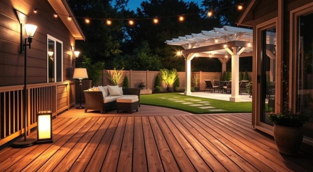 deck and patio lighting solutions
