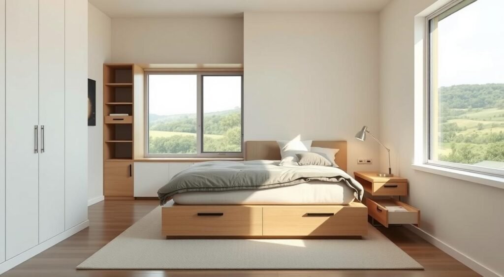 efficient small space layouts bedroom transformation efficient small space layouts bedroom transformation