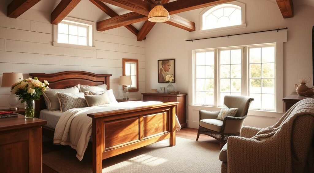 farmhouse bedroom design