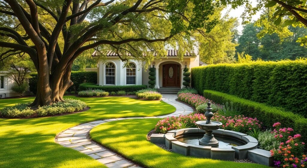 front yard landscaping elements
