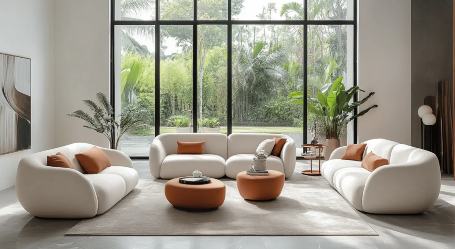 Minimalist furniture in modern design