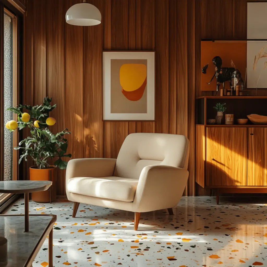 Collection of vintage decor items