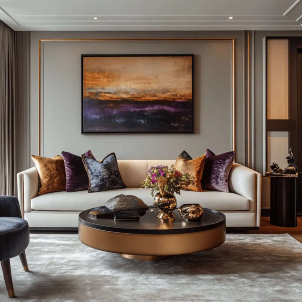 Elegant lighting fixtures adding sophistication