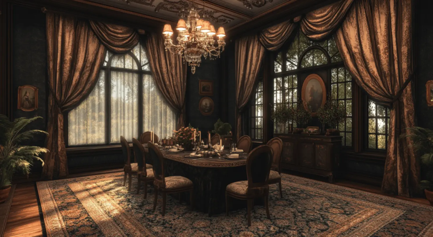 Stylish hardware enhancing luxury elements