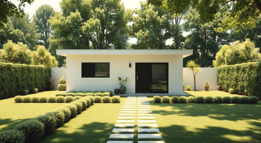 minimalist small house front yard concept minimalist small house front yard concept