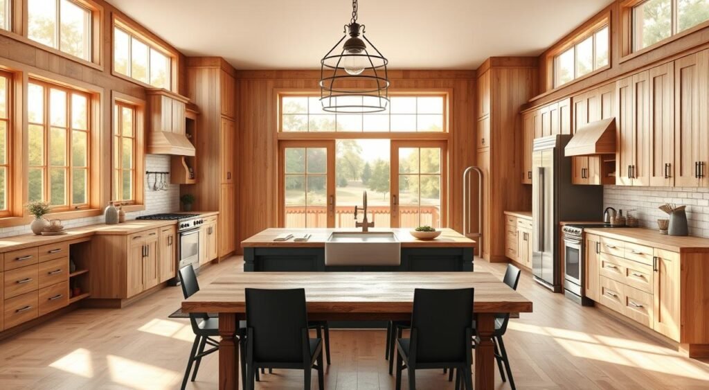 modern farmhouse kitchen design elements