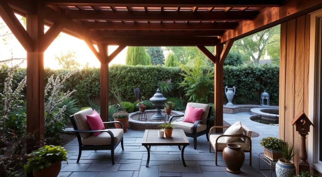 small outdoor space design tips