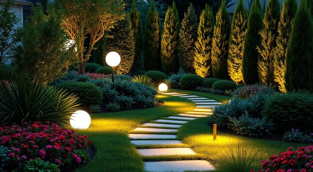 smart garden lighting systems