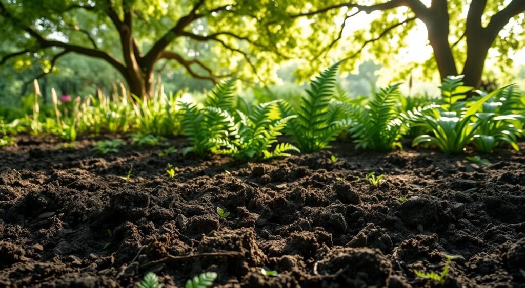 soil preparation for shade garden plants