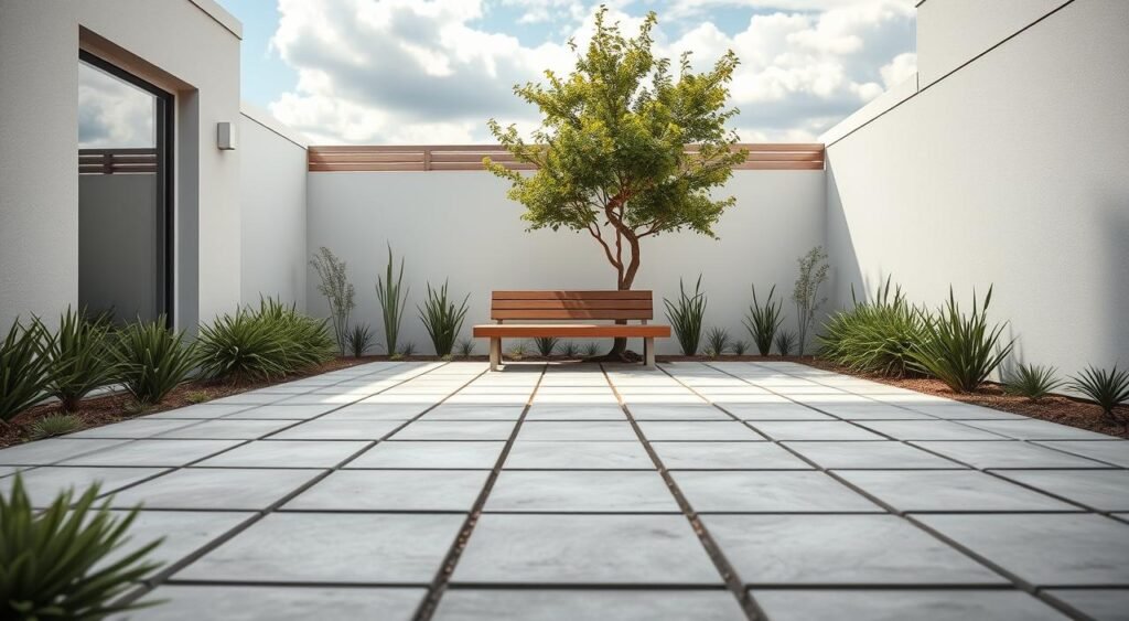 space-saving landscaping elements