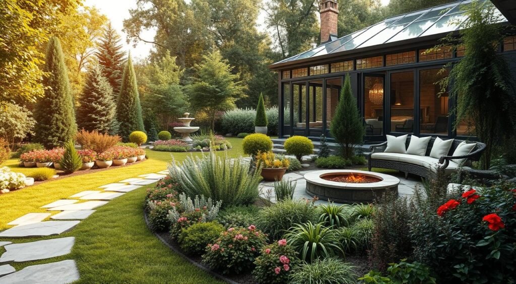 year-round outdoor space design