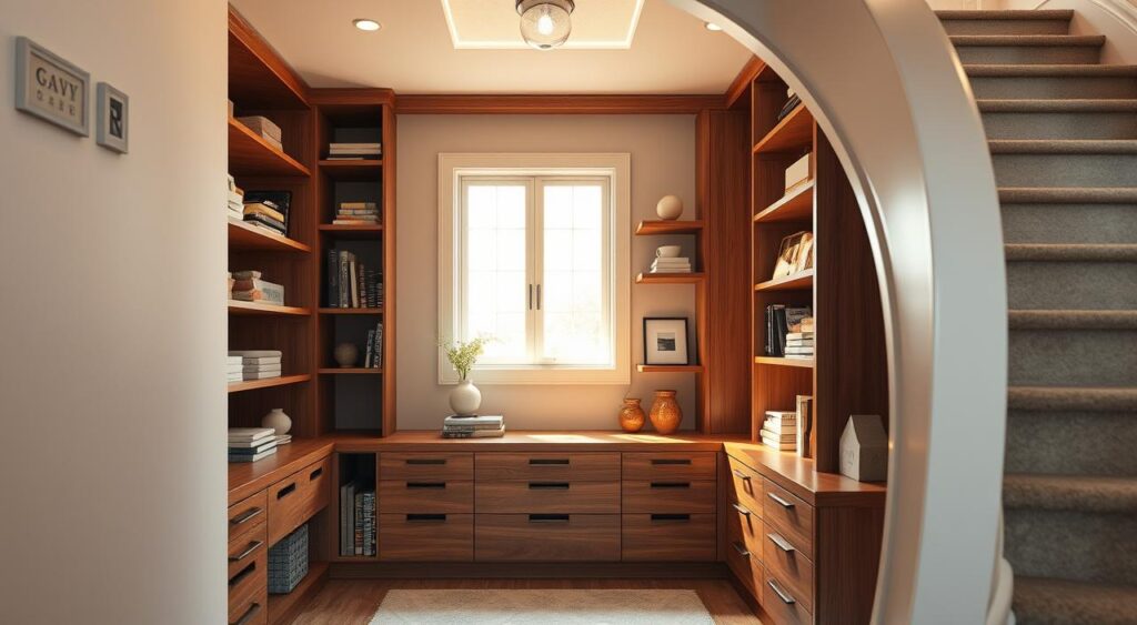 DIY under stair storage DIY under stair storage