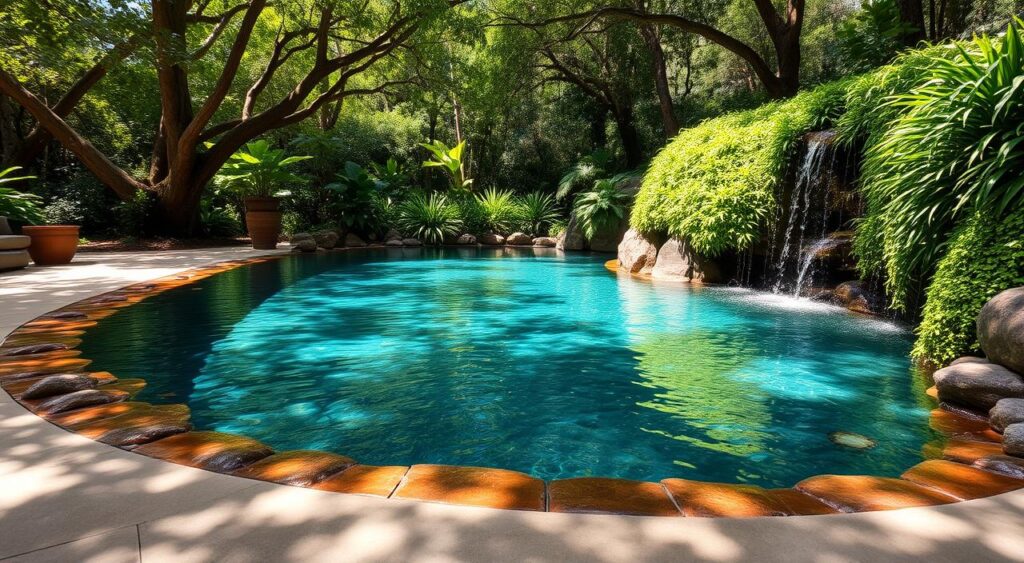 Eco-friendly pool design Eco-friendly pool design