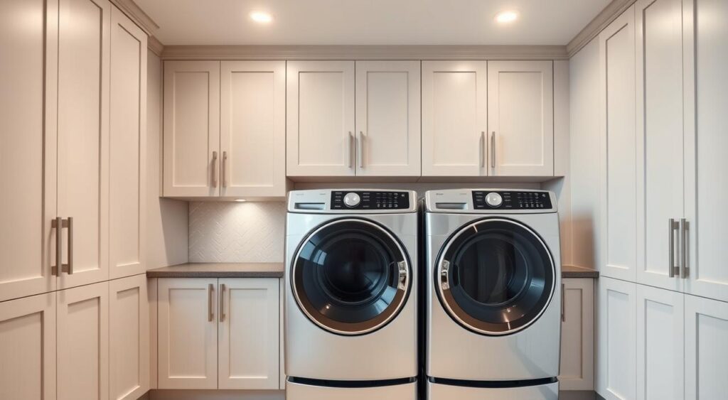 Functional cabinets in laundry room design Functional cabinets in laundry room design