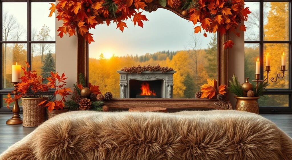 Seasonal mirror decor Seasonal mirror decor
