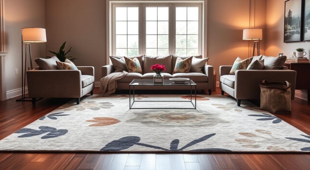statement rugs complementing furniture layout statement rugs complementing furniture layout