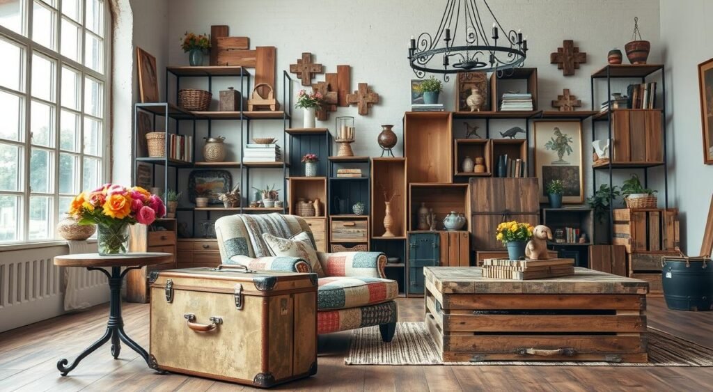 unique upcycled furnishings