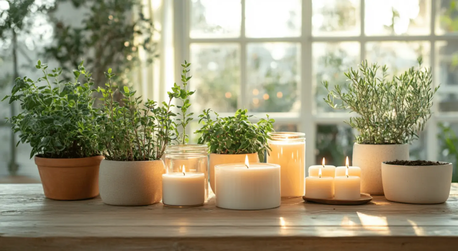 Homemade candles in various shapes DIY Home Decor