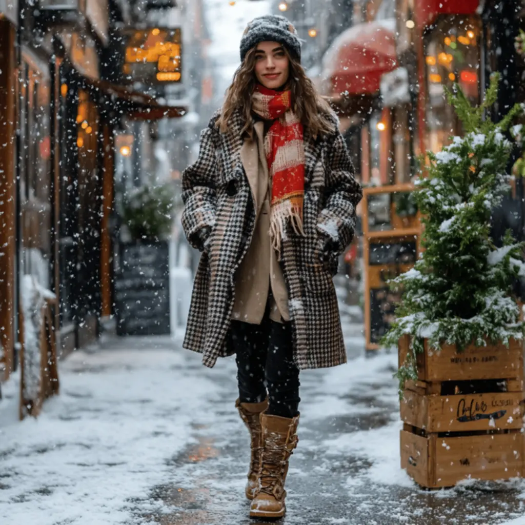 Stylish oversized coats in various colors for winter