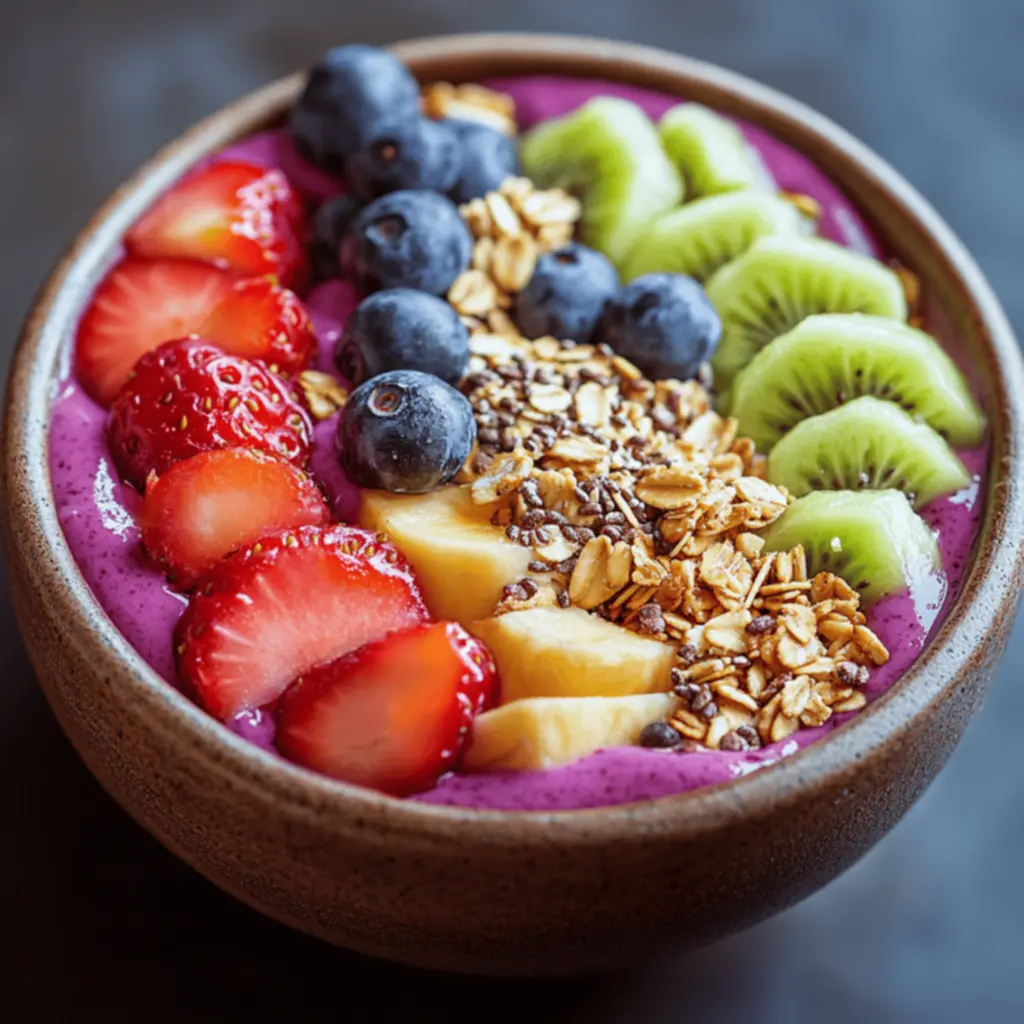 A colorful display of trendy foods