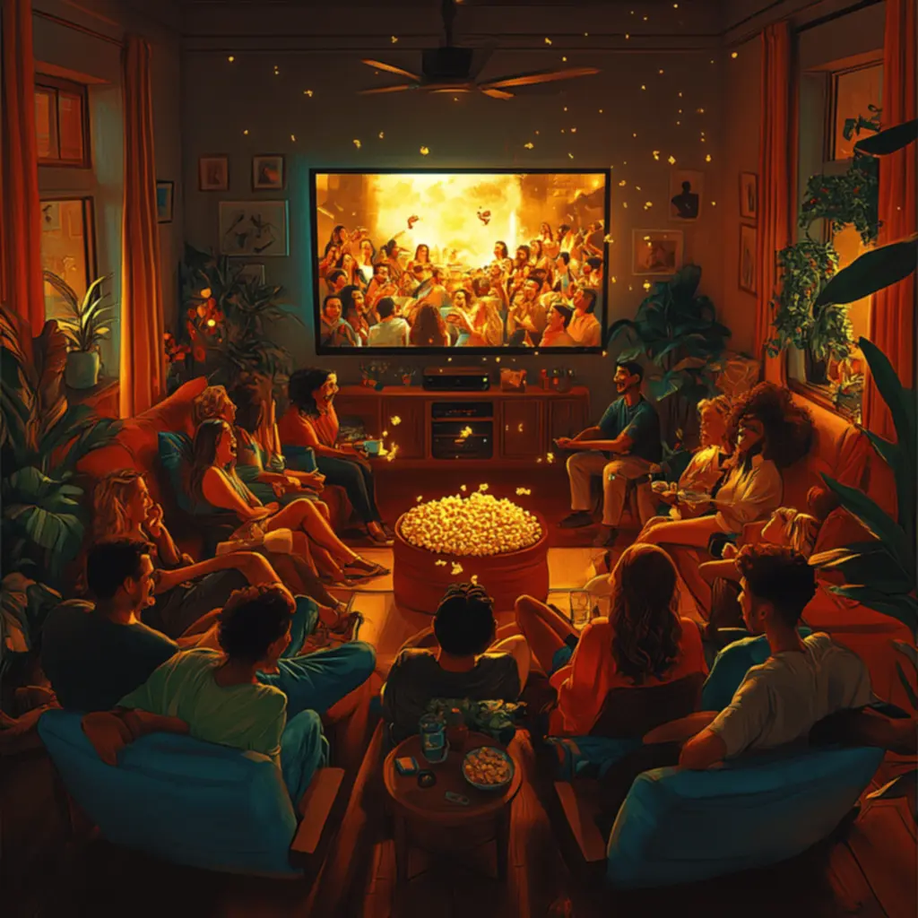 Streaming series scene